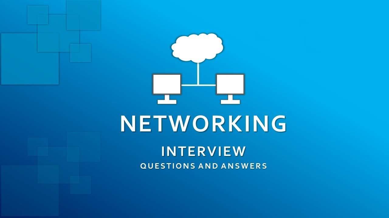 Basic networking. Етс нетворк интервью.